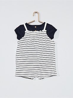 Completo tuta corta + t-shirt - Kiabi