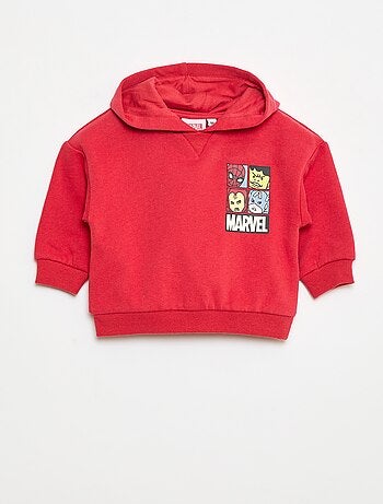 Completo tuta da jogging 'Marvel' felpa con cappuccio + pantaloni - 2 pezzi