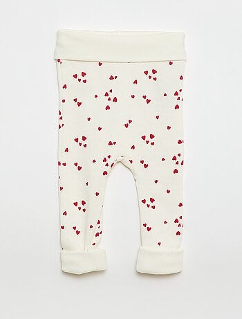 Completo tuta felpa con volant + pantaloni - 2 pezzi