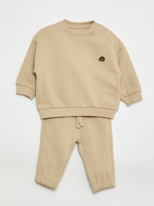 Completo tuta felpa + pantaloni - 2 pezzi - Kiabi