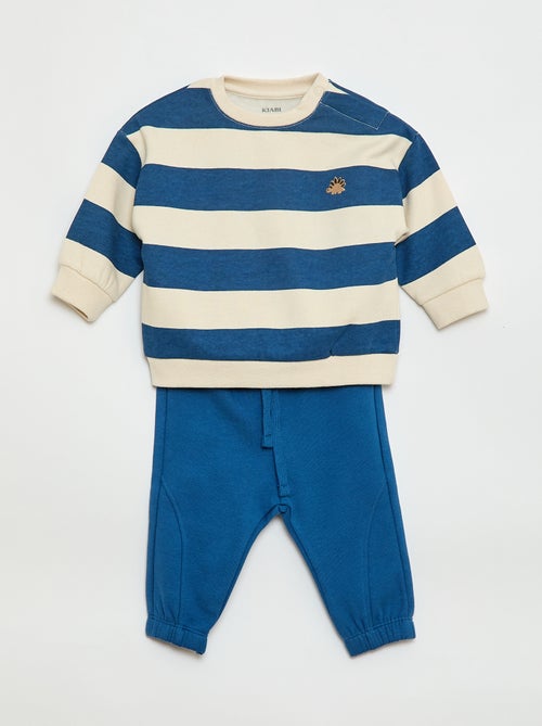 Completo tuta felpa + pantaloni - 2 pezzi - Kiabi