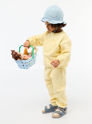 Completo tuta felpa + pantaloni