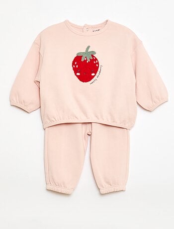 Completo tuta felpa + pantaloni