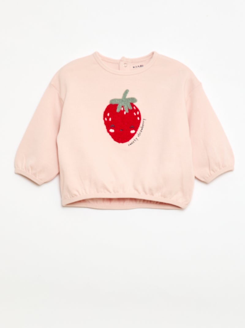 Completo tuta felpa + pantaloni Rosa - Kiabi