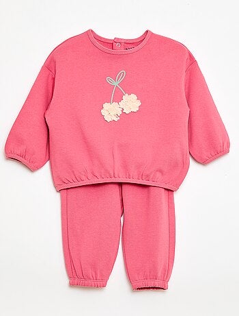 Completo tuta felpa + pantaloni