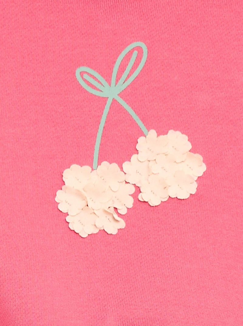 Completo tuta felpa + pantaloni Rosa - Kiabi