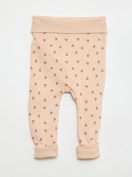 Completo tuta felpata con volant e pantaloni - 2 pezzi - Kiabi