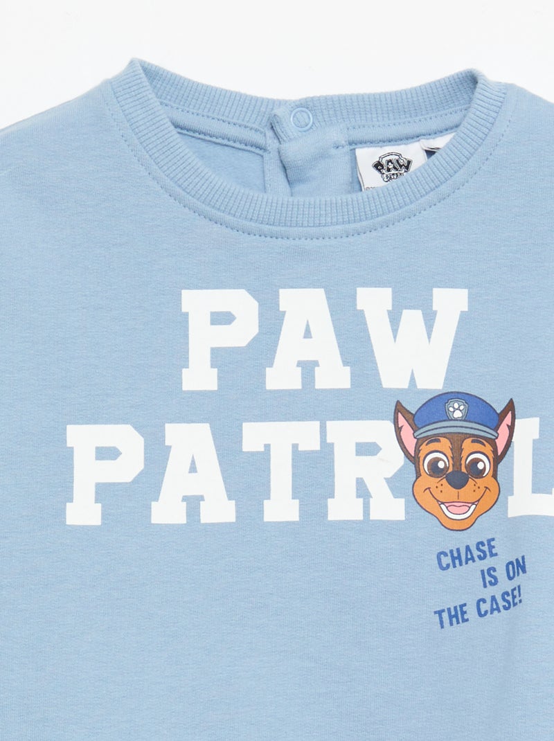 Completo tuta in felpa 'Paw Patrol' - 2 pezzi Blu - Kiabi