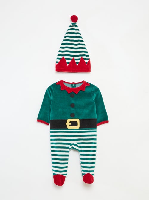 Completo tutina + berretto Natale - Kiabi