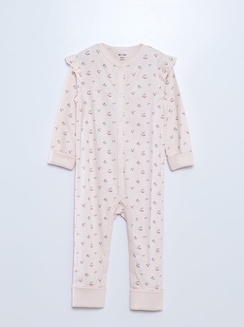 Completo tutina + Body + bavaglino - 3 pezzi ROSA - Kiabi