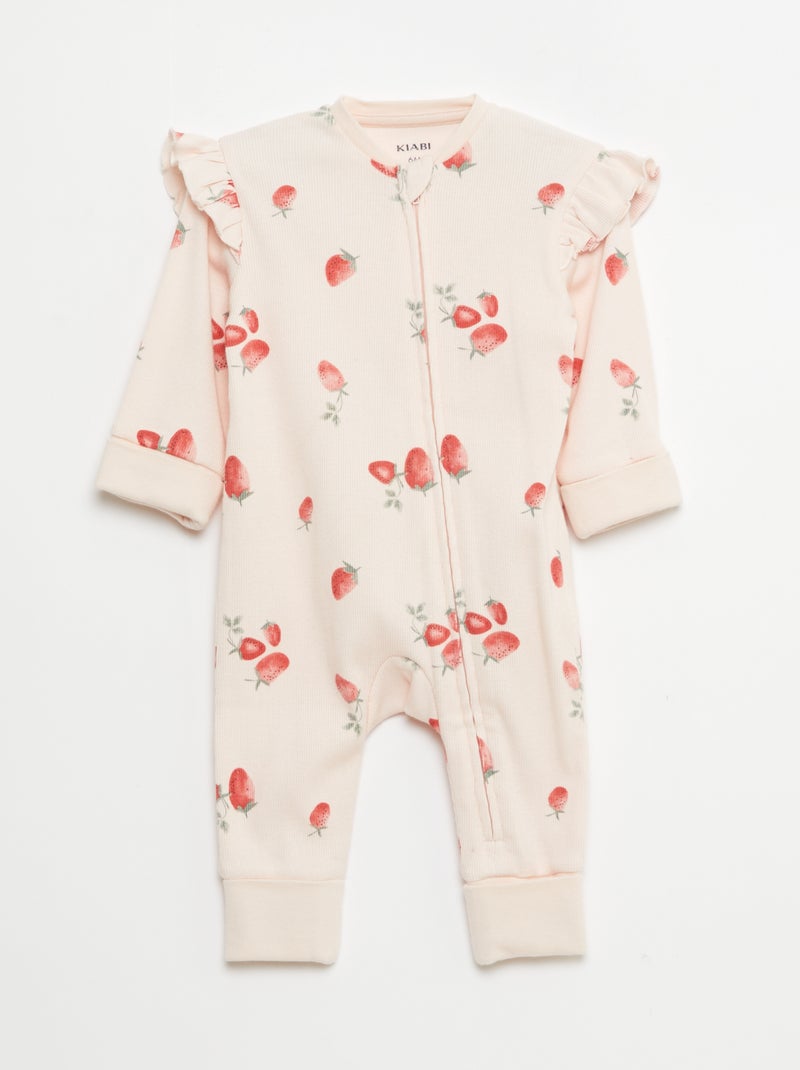 Completo tutina + body + bavaglino - 3 pezzi Rosa - Kiabi