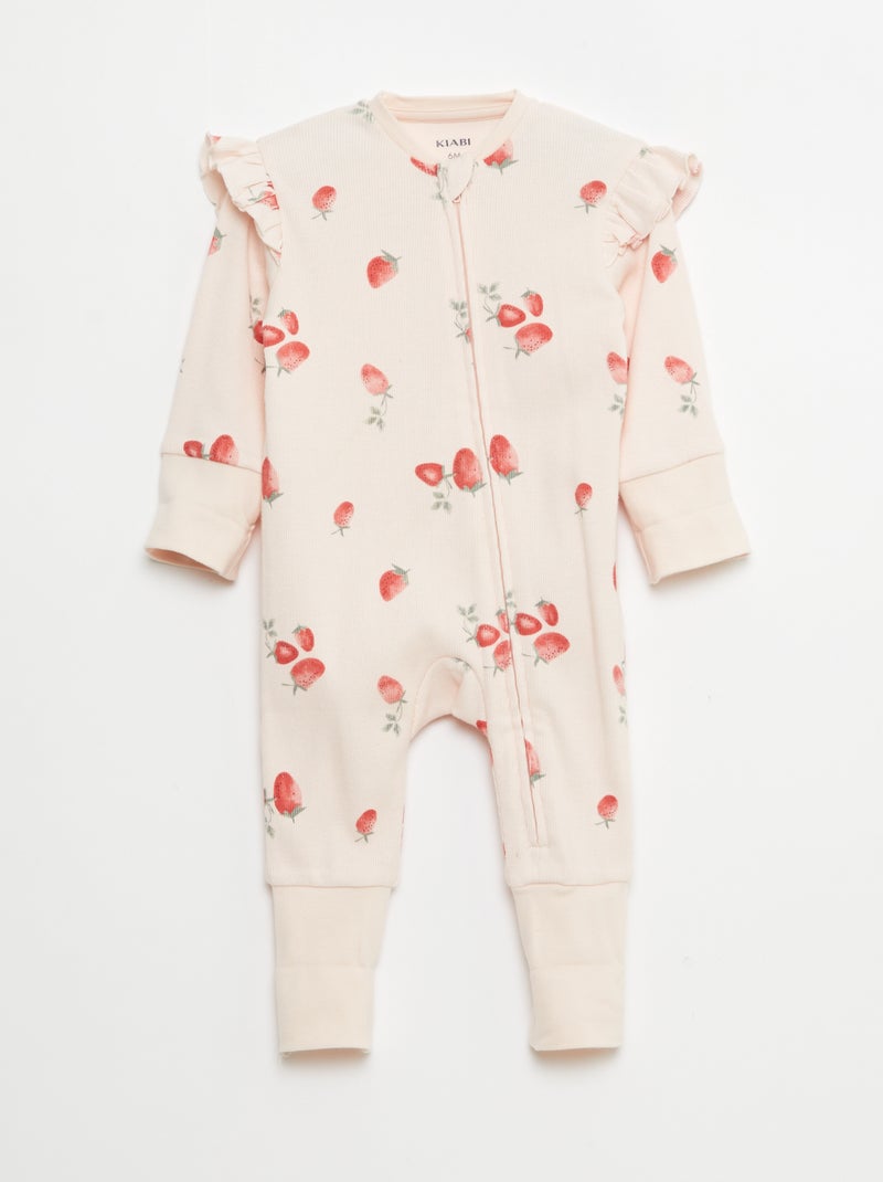 Completo tutina + body + bavaglino - 3 pezzi Rosa - Kiabi