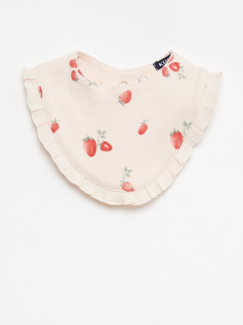 Completo tutina + body + bavaglino - 3 pezzi Rosa - Kiabi