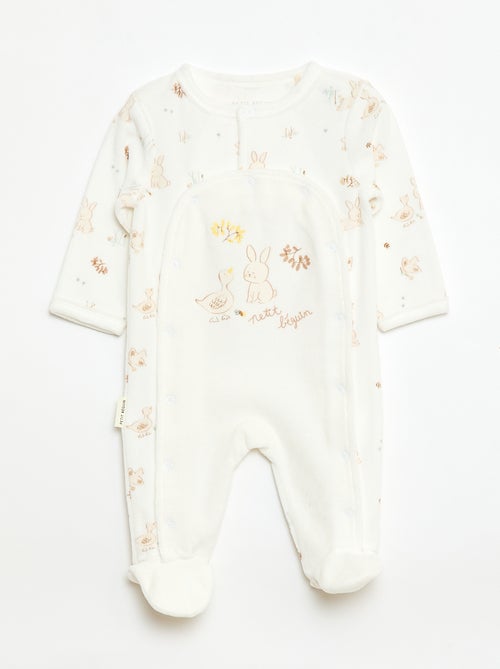 Completo tutina + body + orsetto - 3 pezzi - Kiabi