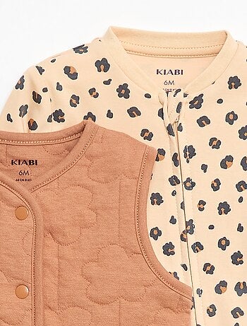 Completo tutina + gilet imbottito