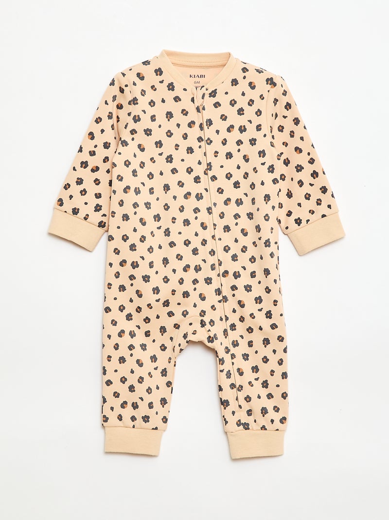 Completo tutina + gilet imbottito Marrone - Kiabi