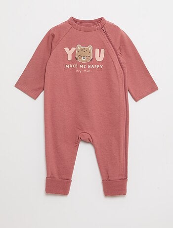Completo tutina in felpa calda & body