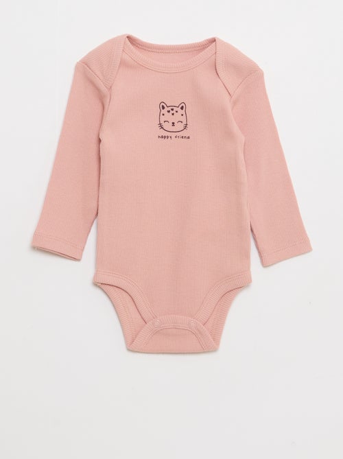 Completo tutina in felpa calda & body - Kiabi