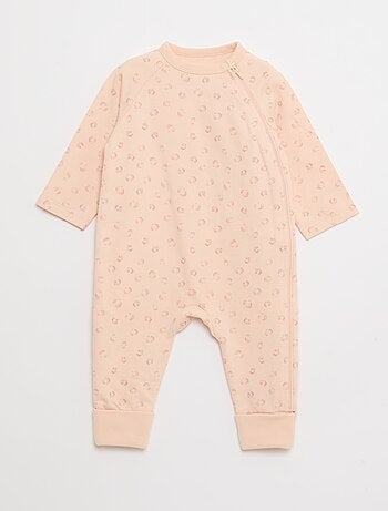 Completo tutina in felpa leggera e body