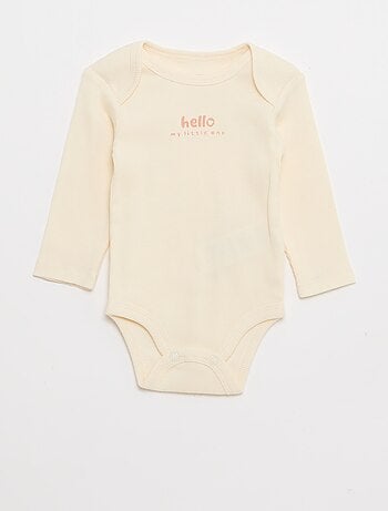 Completo tutina in felpa leggera e body