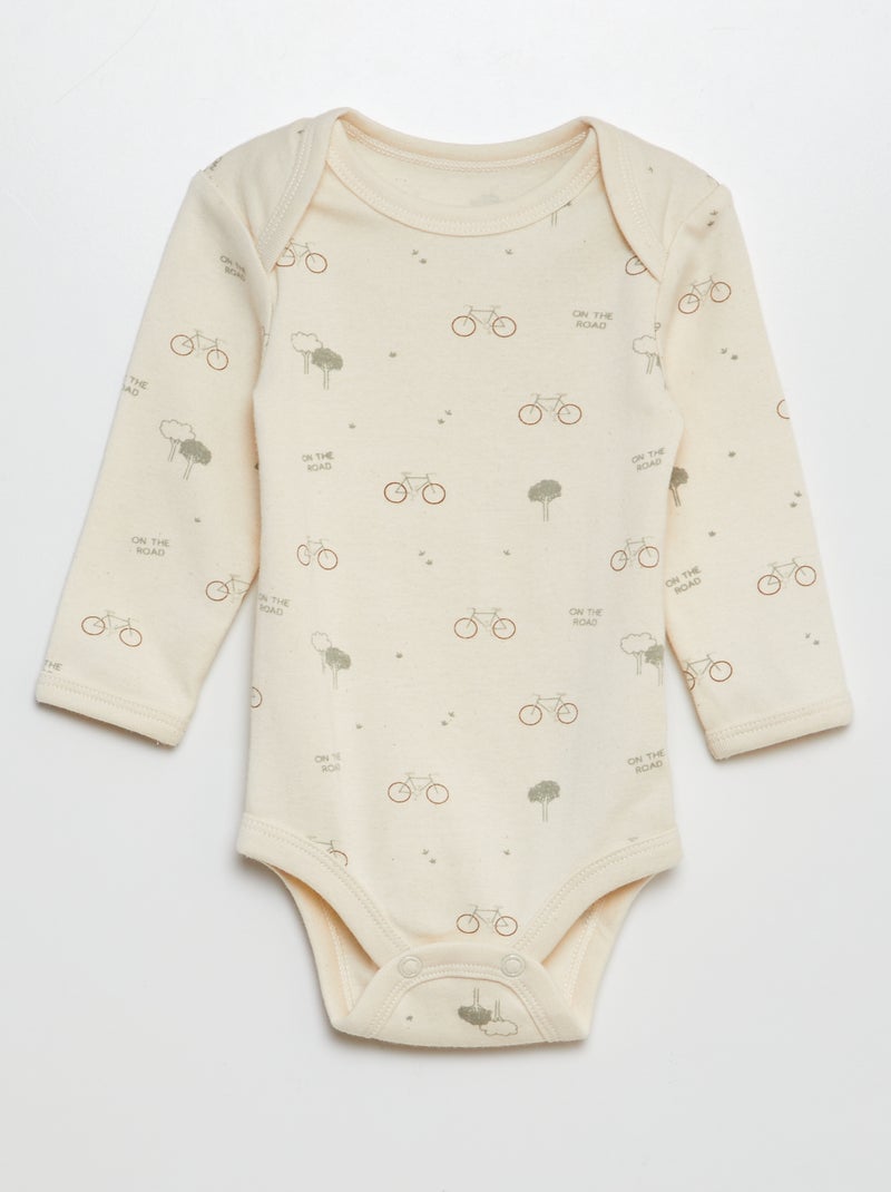 Completo tutina salopette + body - 2 pezzi VERDE - Kiabi