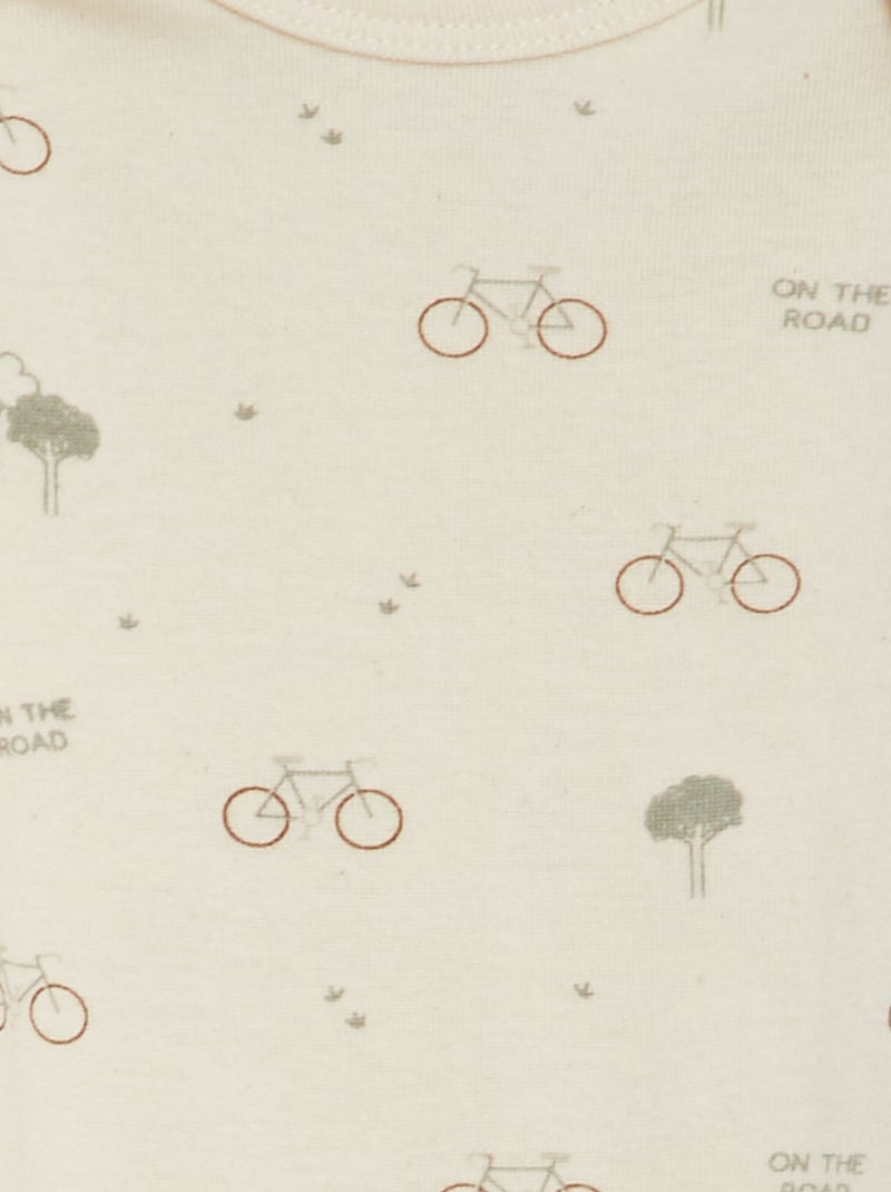 Completo tutina salopette + body - 2 pezzi VERDE - Kiabi