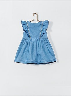 Completo vestito + slip in denim - Kiabi