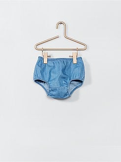 Completo vestito + slip in denim - Kiabi