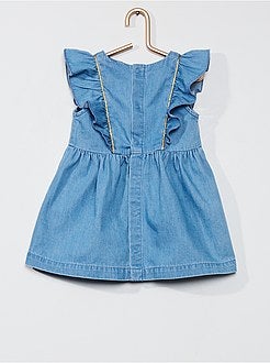 Completo vestito + slip in denim - Kiabi