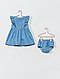     Completo vestito + slip in denim vista 1
