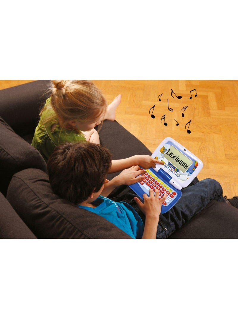 Computer educativo parlante bilingue con 40 attività (EN/IT) Blu - Kiabi