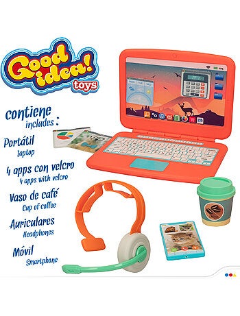 Computer giocattolo con accessori good idea!