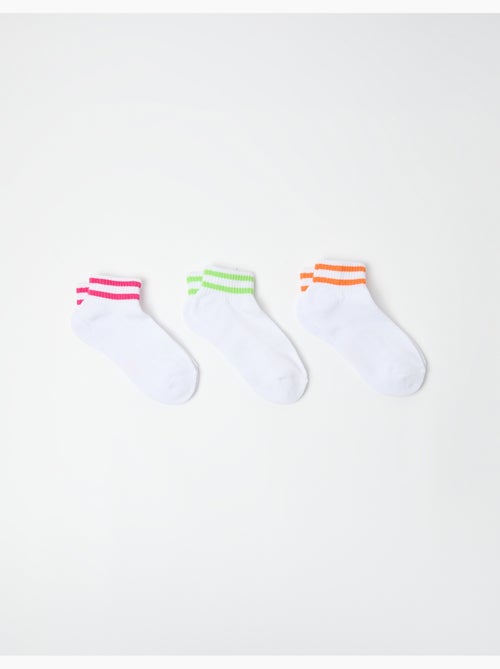 Confeziona 3 paia di calzini fino alla caviglia, MO Fashion - Kiabi Confeziona 3 paia di calzini fino alla caviglia, MO Fashion - Kiabi