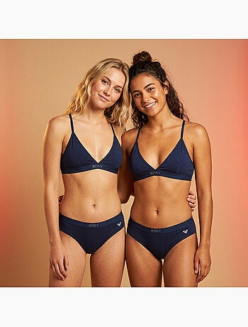 Confezione 2 Completi Bambina Reggiseno Sportivo Slip Cotone ROXY