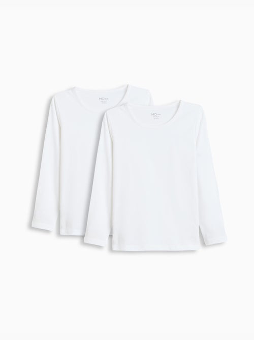 Confezione 2 felpe a maniche lunghe, mo fashion - Kiabi Confezione 2 felpe a maniche lunghe, mo fashion - Kiabi