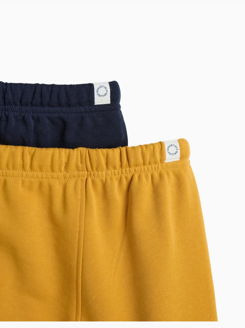 Confezione 2 joggers in felpa, MO Fashion Blu - Kiabi