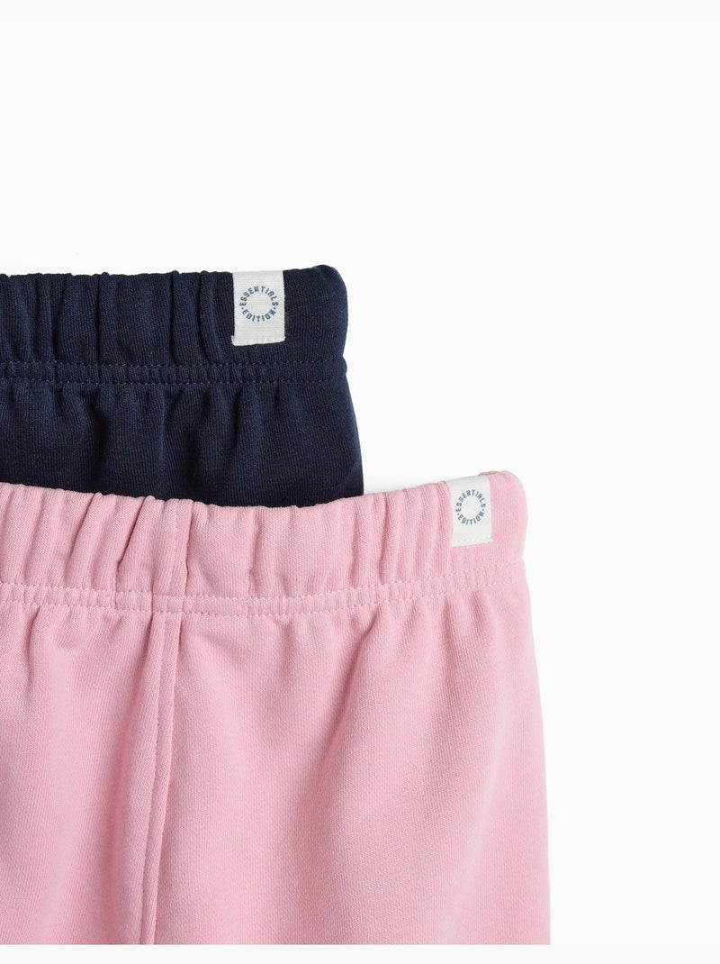 Confezione 2 joggers in felpa, MO Fashion Blu - Kiabi