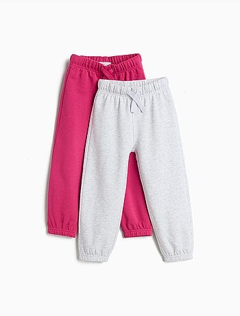 Confezione 2 joggers in felpa, MO Fashion