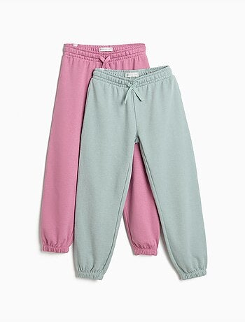 Confezione 2 joggers in felpa, MO Fashion