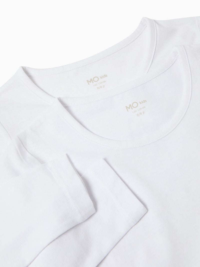 Confezione 2 maglie intime, MO Fashion Bianco - Kiabi
