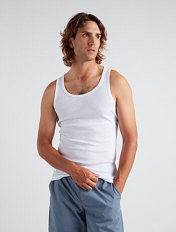 Confezione 2 maglie intime senza maniche, MO Fashion