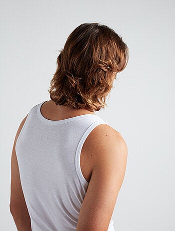 Confezione 2 maglie intime senza maniche, MO Fashion