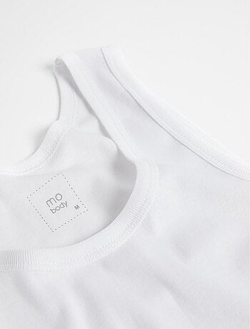 Confezione 2 maglie intime senza maniche, MO Fashion