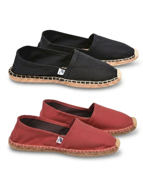 Confezione 2 Paia Espadrille Uomo Suola Corda Juta OZABI - Kiabi Confezione 2 Paia Espadrille Uomo Suola Corda Juta OZABI - Kiabi