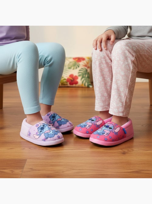 Confezione 2 Paia Pantofole Bambina Disney Stitch Antiscivolo Fodernte - Kiabi Confezione 2 Paia Pantofole Bambina Disney Stitch Antiscivolo Fodernte - Kiabi