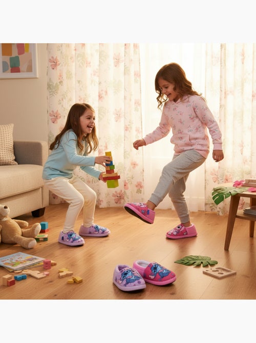 Confezione 2 Paia Pantofole Bambina Disney Stitch Antiscivolo Fodernte - Kiabi Confezione 2 Paia Pantofole Bambina Disney Stitch Antiscivolo Fodernte - Kiabi