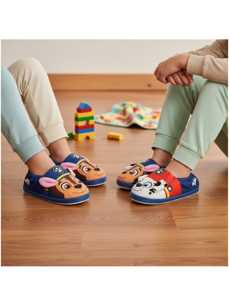 Confezione 2 Paia Pantofole Bambino Paw Patrol Antiscivolo OZABI Blu - Kiabi