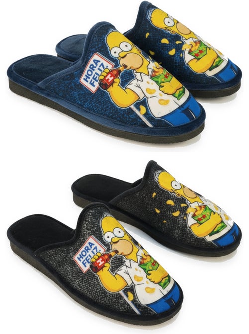 Confezione 2 paia pantofole mule uomo ozabi fantasia cartone animato - Kiabi