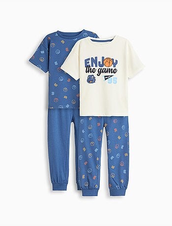 Confezione 2 pigiami jersey, MO Fashion