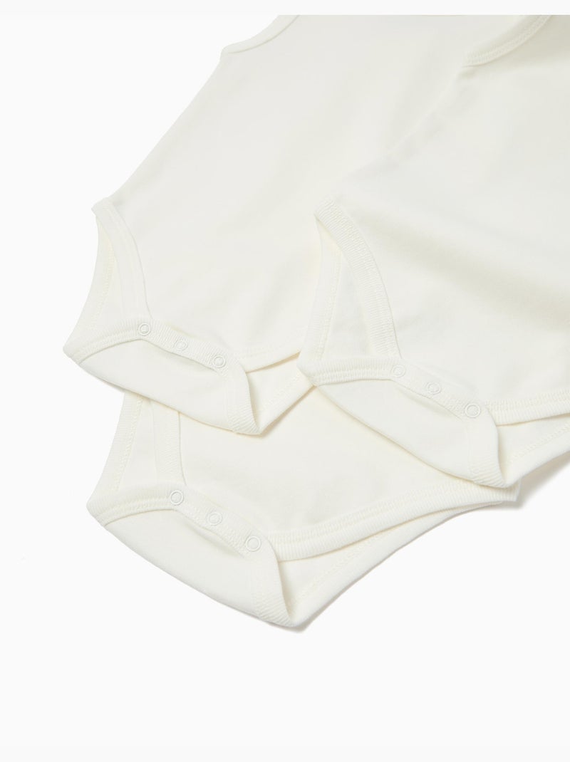 Confezione 3 body senza maniche, MO Fashion Bianco - Kiabi